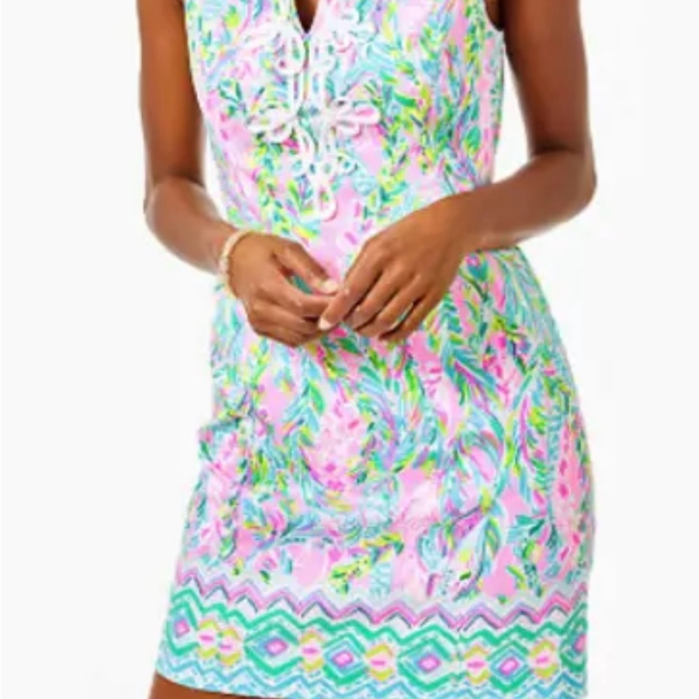 Lilly Pulitzer Gabby stretch shift size 8